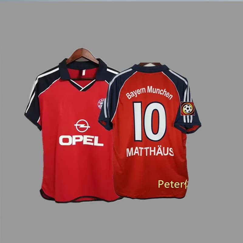 Adidas Bayern Munich Home Jersey 2000-01 Matthäus