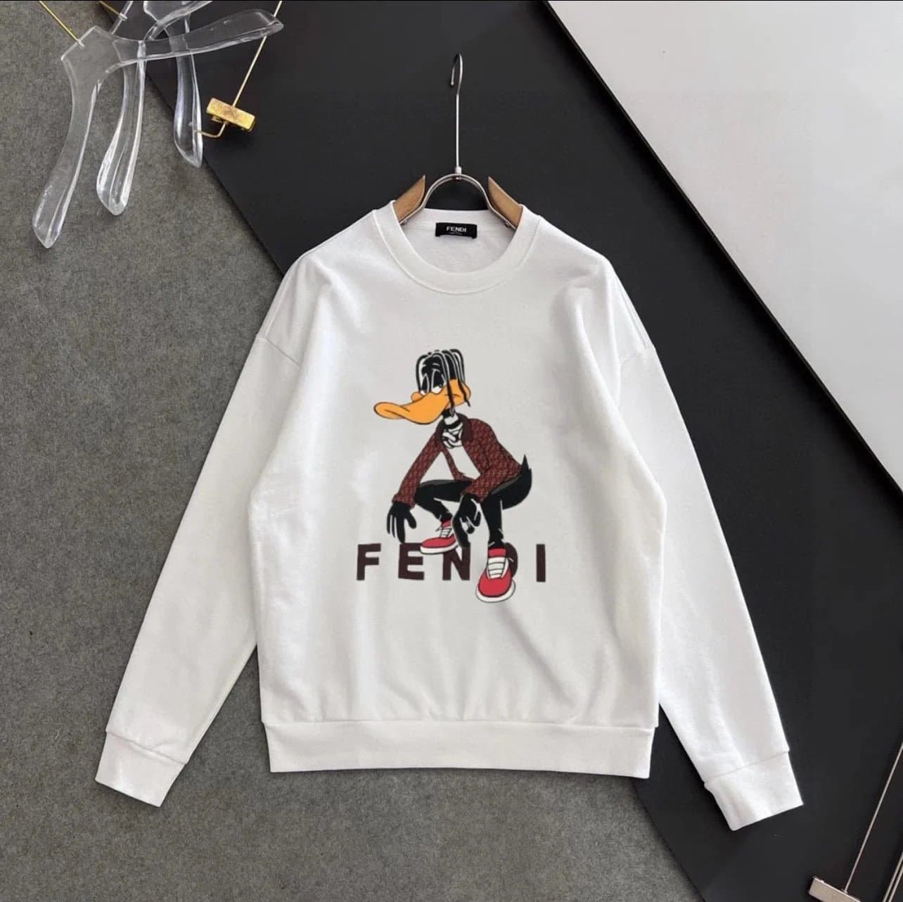 Fendi SpongeBob Sweatshirt SpongeBob Print — 26