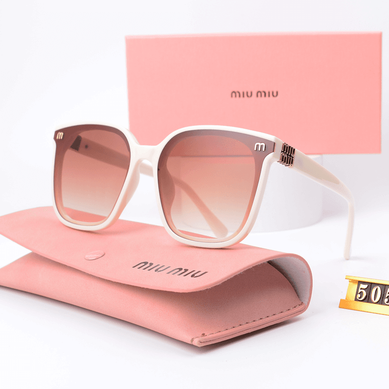 Miu Miu Rectangular Optical Frame Tortoiseshell — 3442005XZ