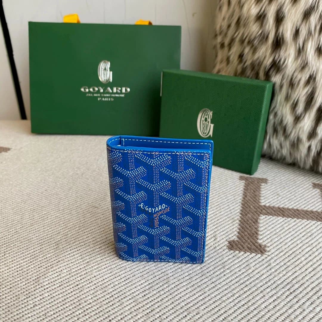 Goyard Wallet Goyardine Canvas