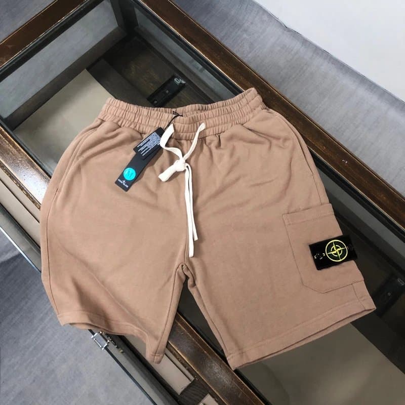 Stone Island Cargo Shorts Logo Patch