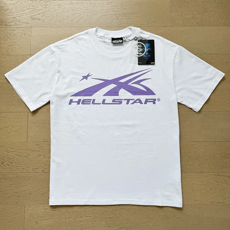 Hellstar Graphic Tee Purple Logo