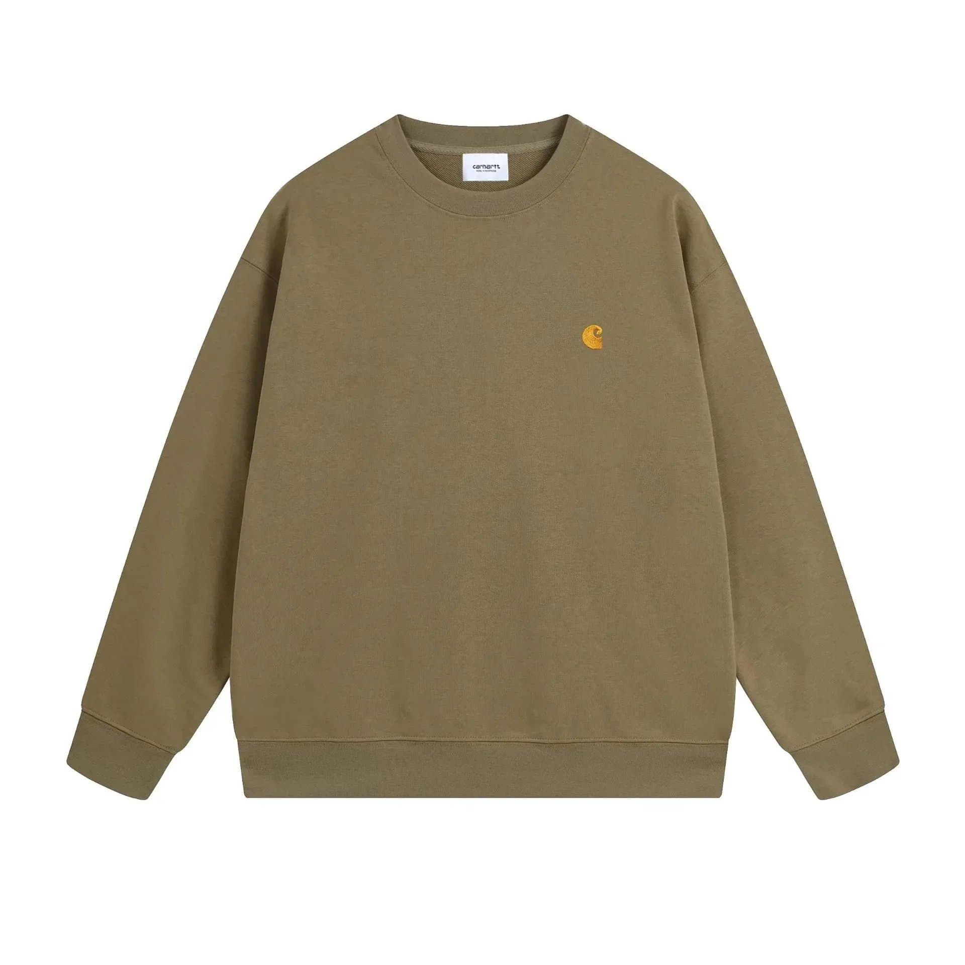 Carhartt Crewneck Sweatshirt Embroidered Logo — 0485007LY