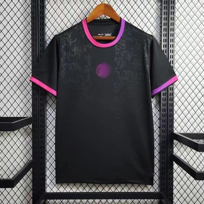 Nike Polo Shirt Spotify Collaboration — 2425巴黎特别版黑色粉标