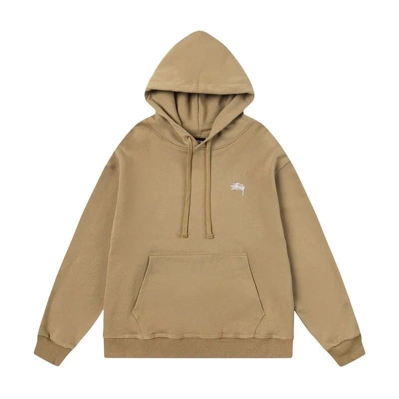 Stüssy Hooded Sweatshirt Embroidered Logo
