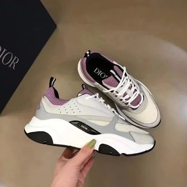 Dior B22 Sneaker White Grey — DO005