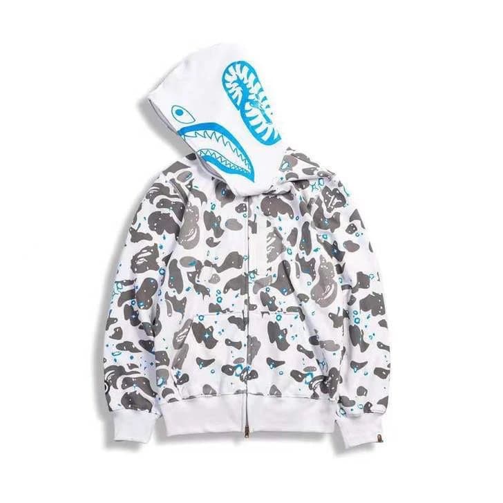 BAPE Shark Hoodie Split Camo — GHN23281E9