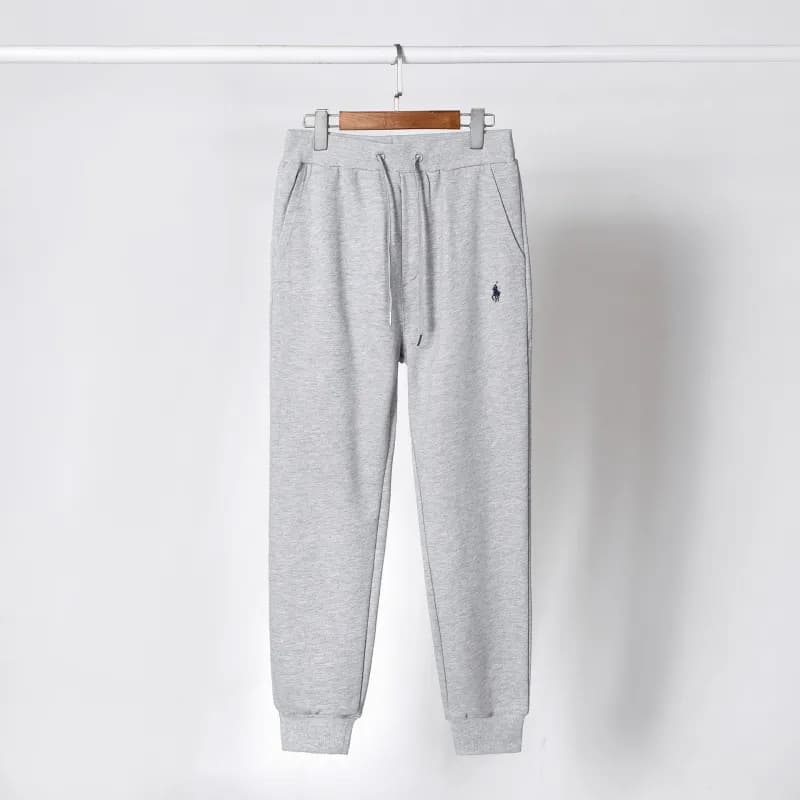 Polo Ralph Lauren Cable Knit Quarter-Zip Sweater Classic Cable — 裤子灰色黑标