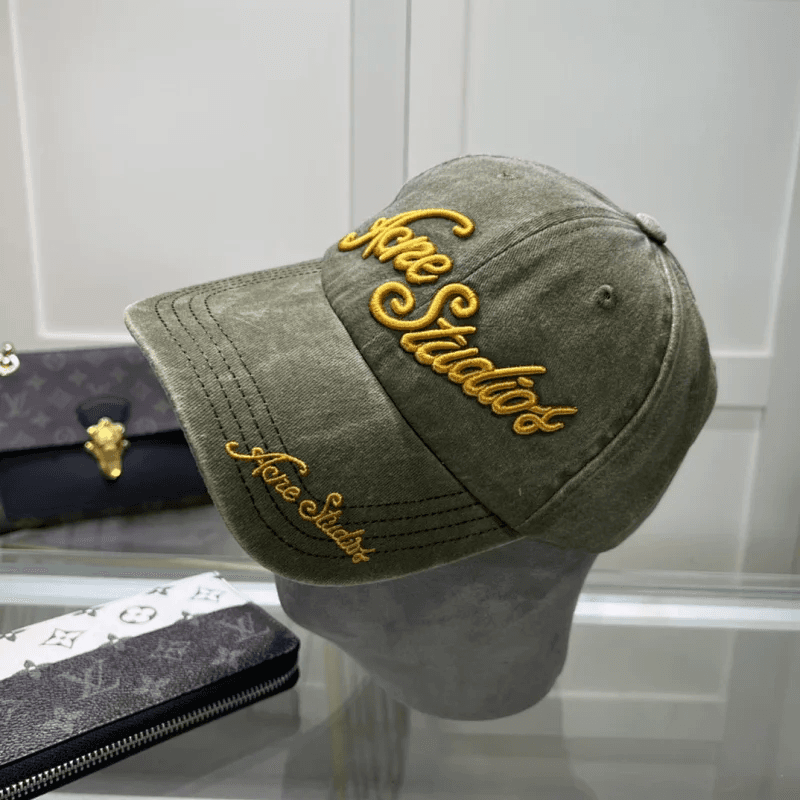 Acne Studios Baseball Cap Embroidered Logo