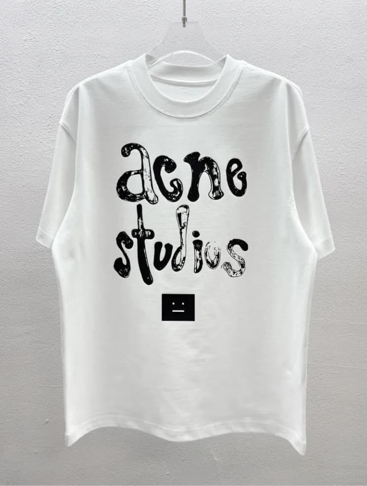 Graphic Tee Acne Studios Logo
