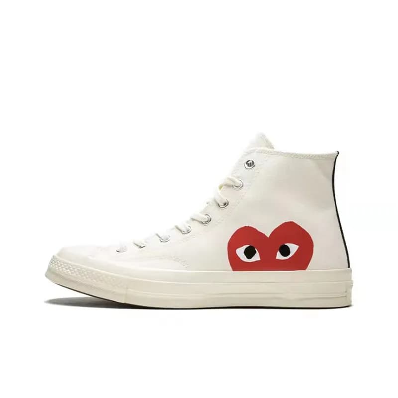 Converse × Comme des Garçons Chuck Taylor All Star High Play Heart