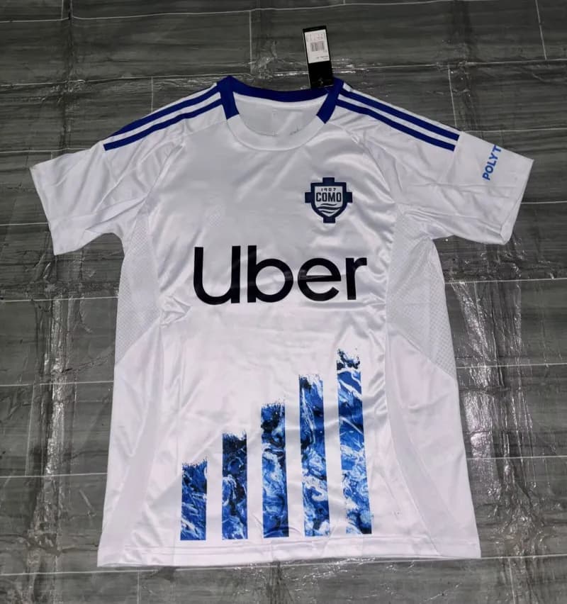 Adidas Soccer Jersey Como FC x Uber