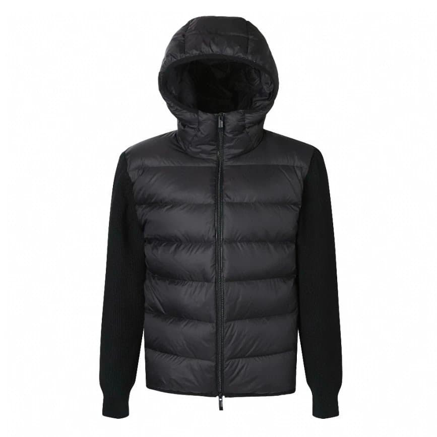 Moncler Puffer Jacket Knit Sleeve