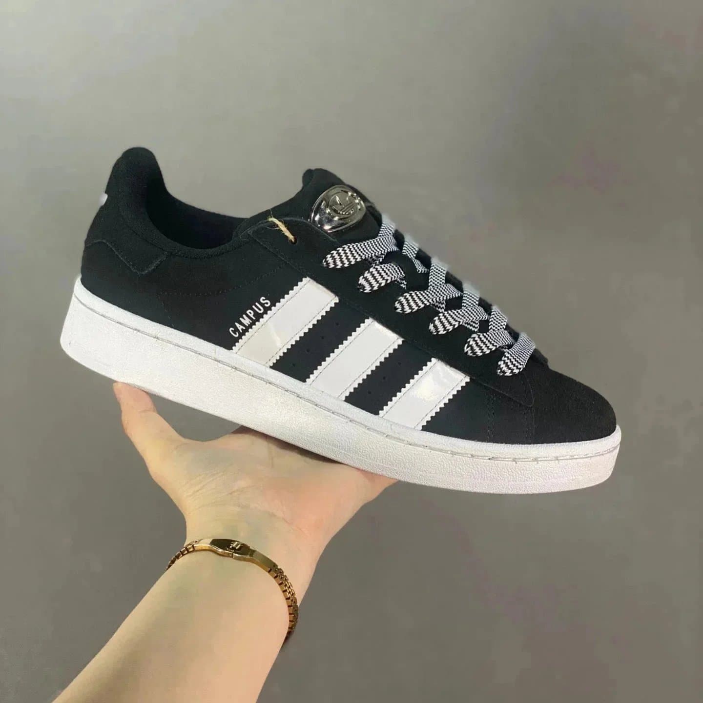 Adidas Campus Black White