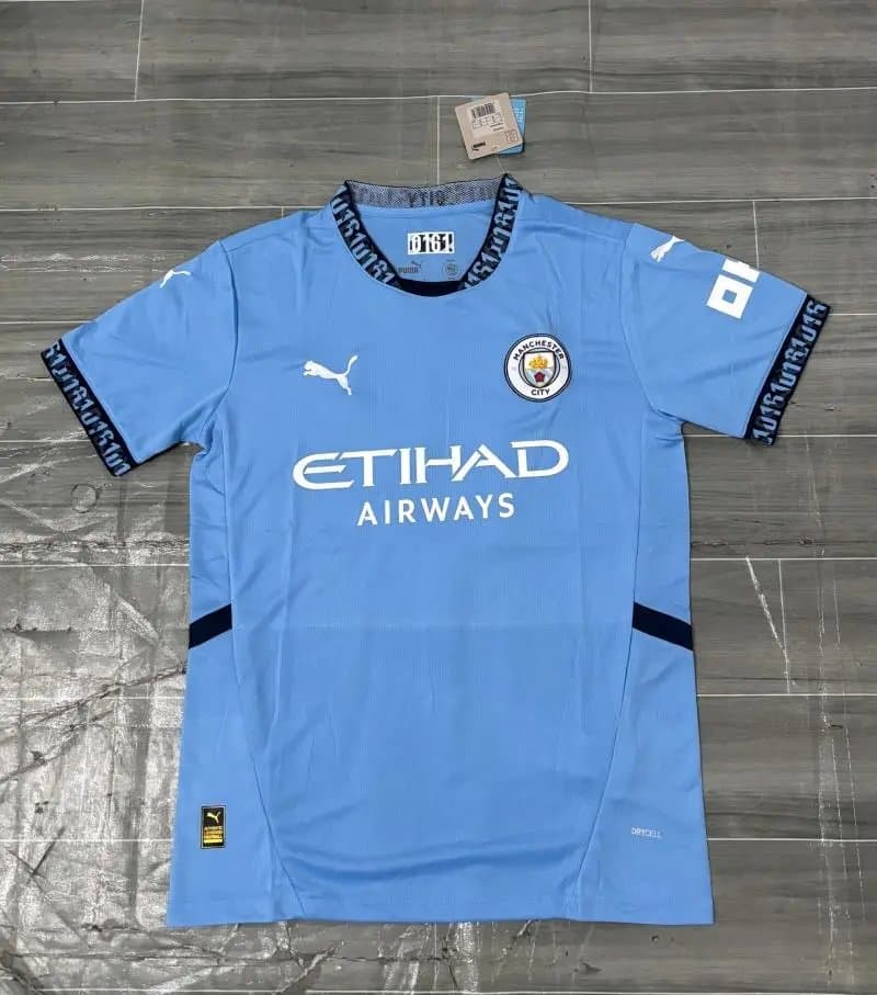 Puma Manchester City Home Jersey Etihad Airways