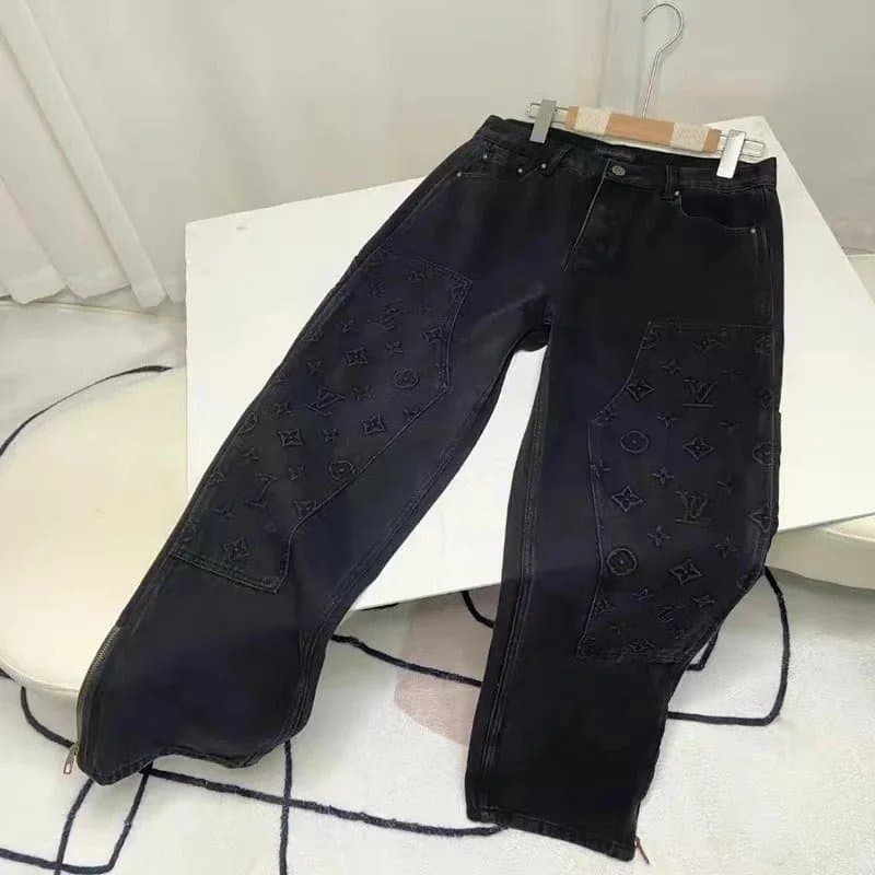Louis Vuitton Cargo Pants Monogram Embroidered — 2