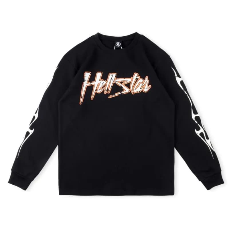 Joggers Hellstar Logo Print — 20 long sleeve T-shirt
