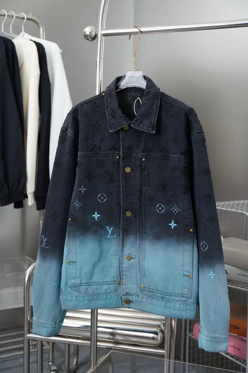Louis Vuitton Denim Jacket Monogram Gradient