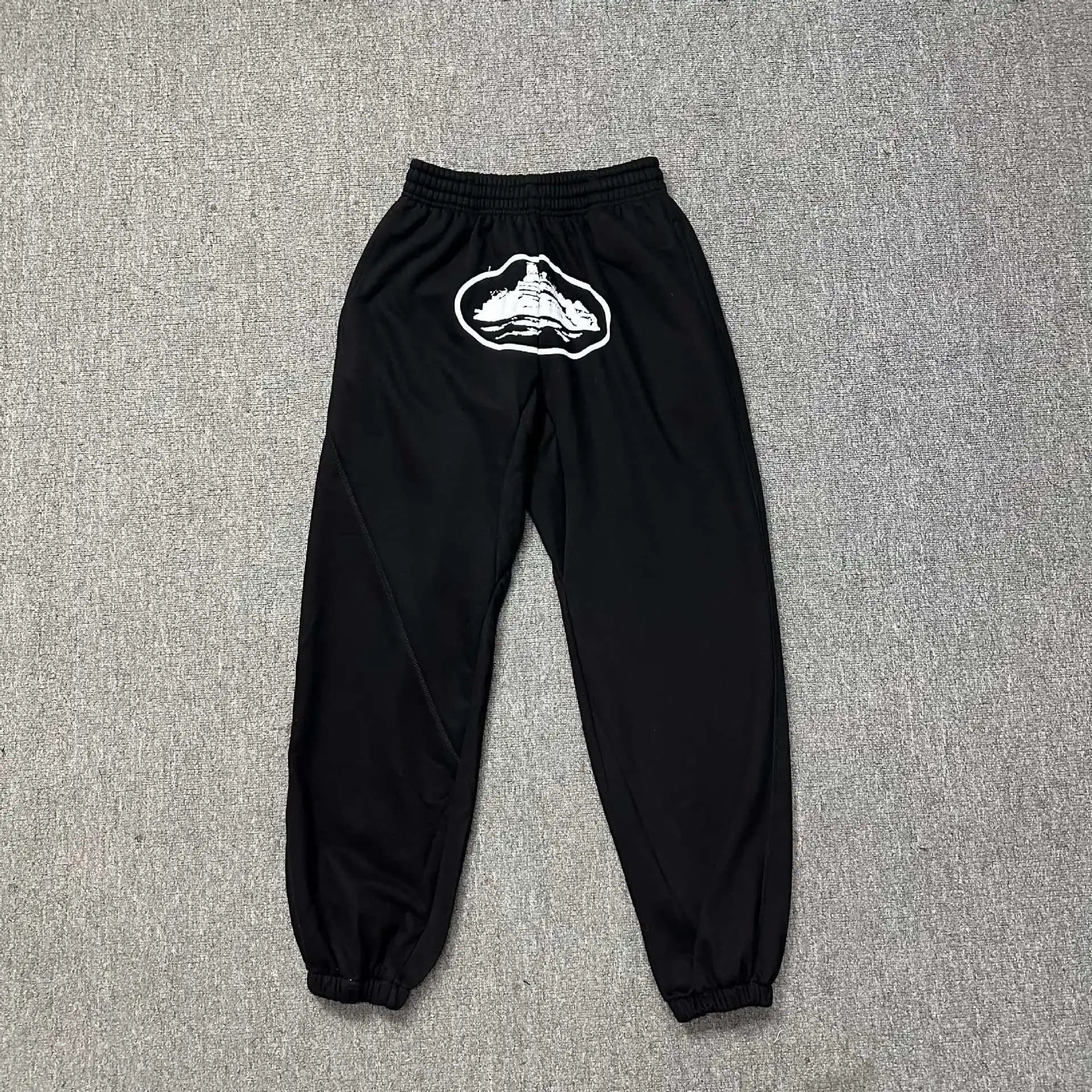 Travis Scott Jogger Pants Cactus Jack Logo — 810黑白