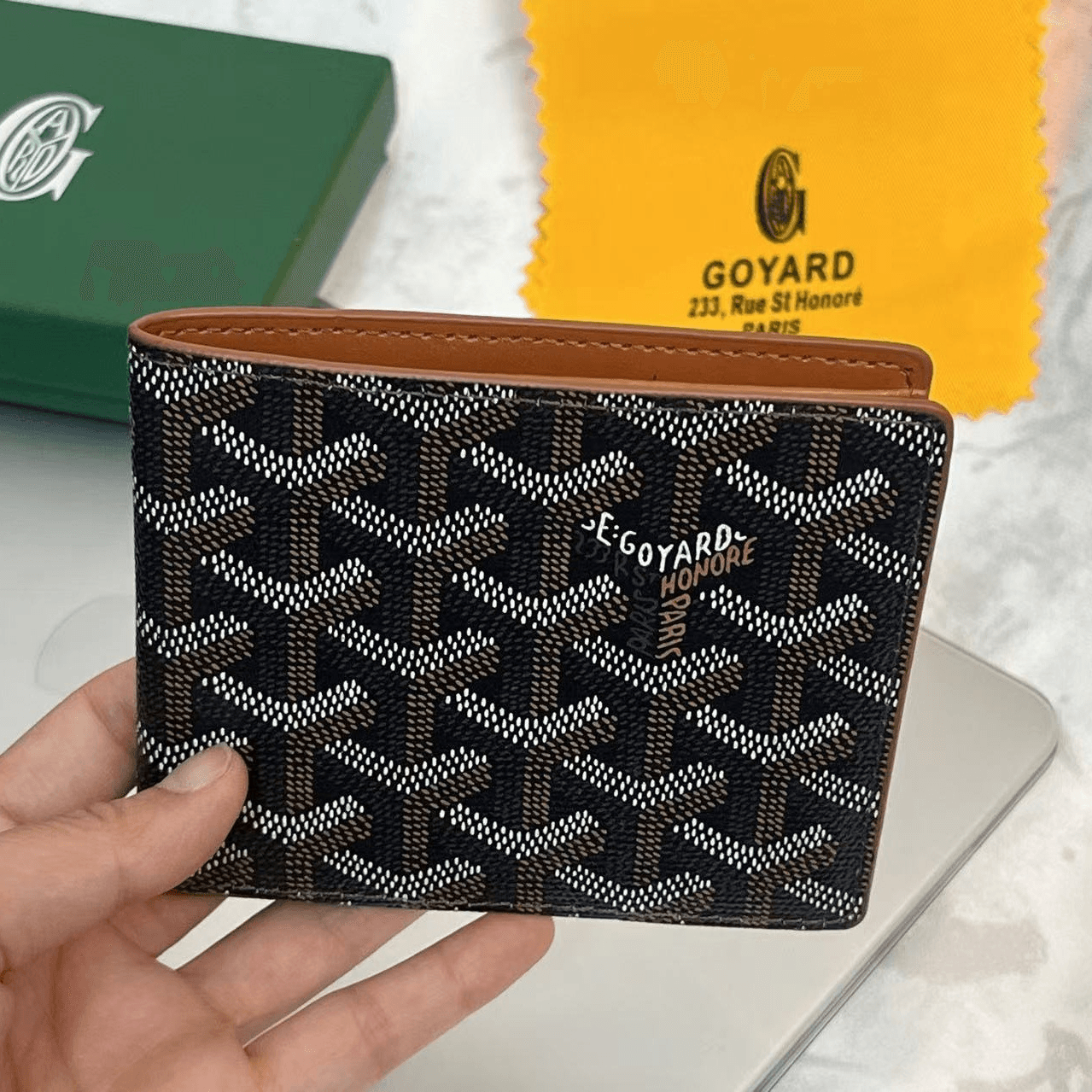 Goyard Card Holder Saint Louis Pattern — 14