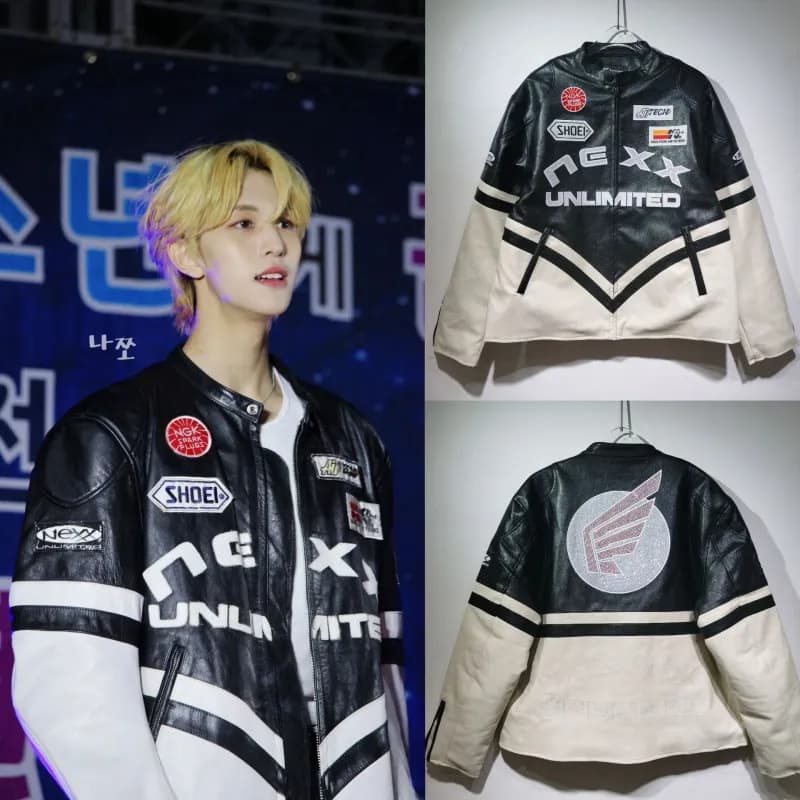 Racing Leather Jacket Red Bull Racing — RC1136