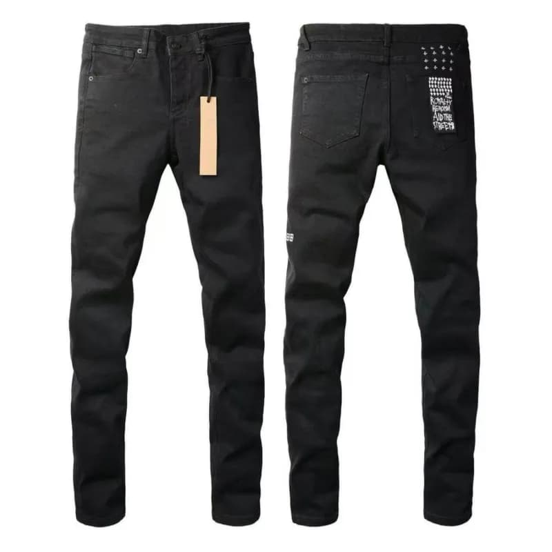 Balenciaga Slim Fit Jeans Patchwork Back Pocket
