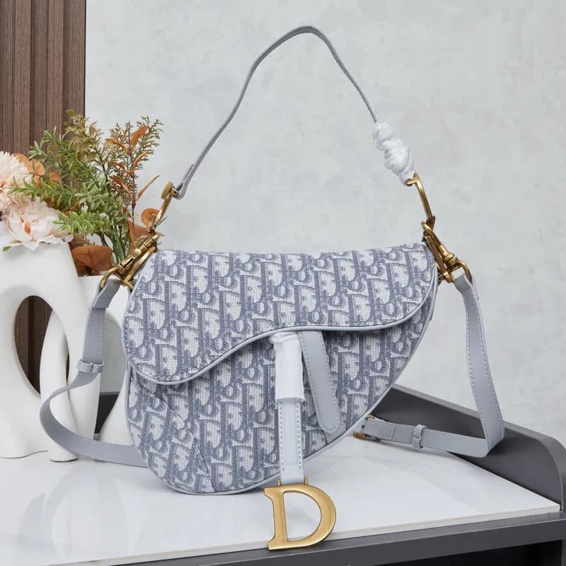 Dior Saddle Bag Oblique Print