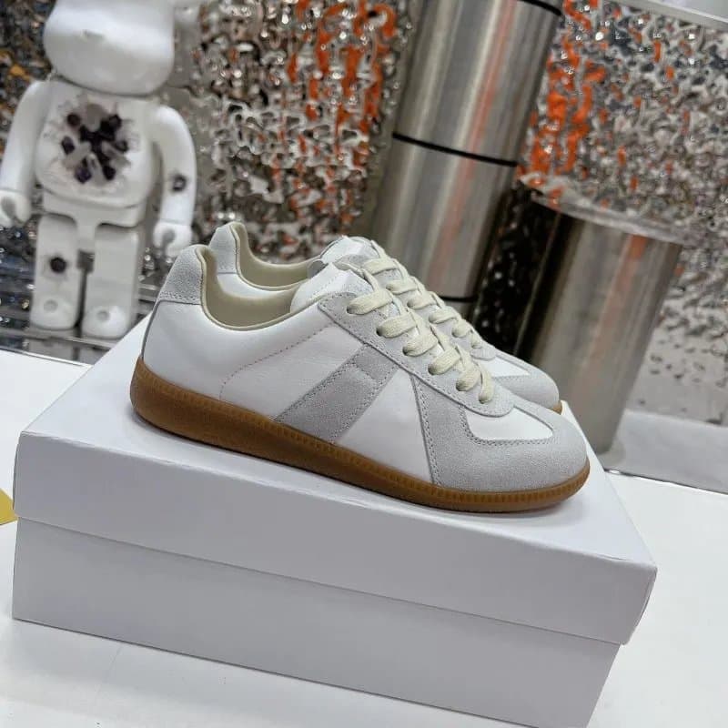 Maison Margiela Future Sneaker White Grey Suede