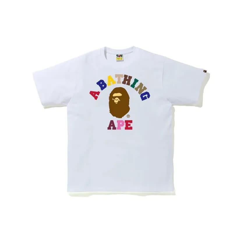 BAPE Ape Head Tee Camo Ape Head — 797白色