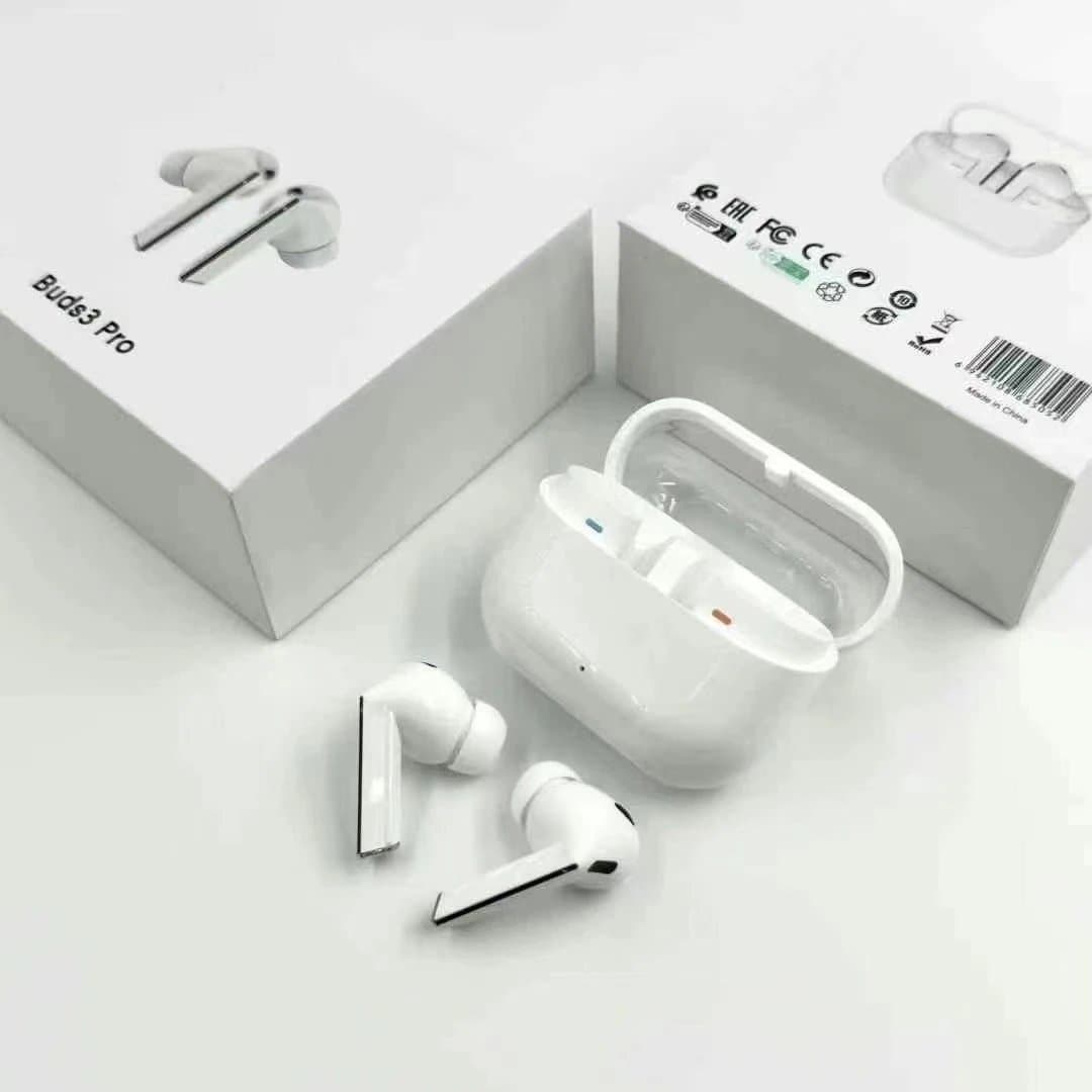 Apple Buds3 Pro Metallic Grey — 白色