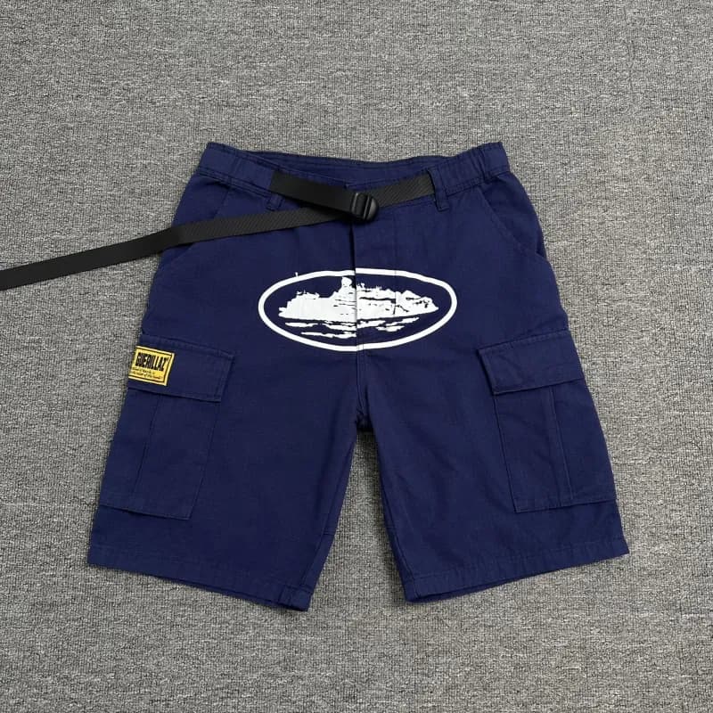 Converse Basketball Shorts Star Logo Panel — 8001 royal blue (overalls)