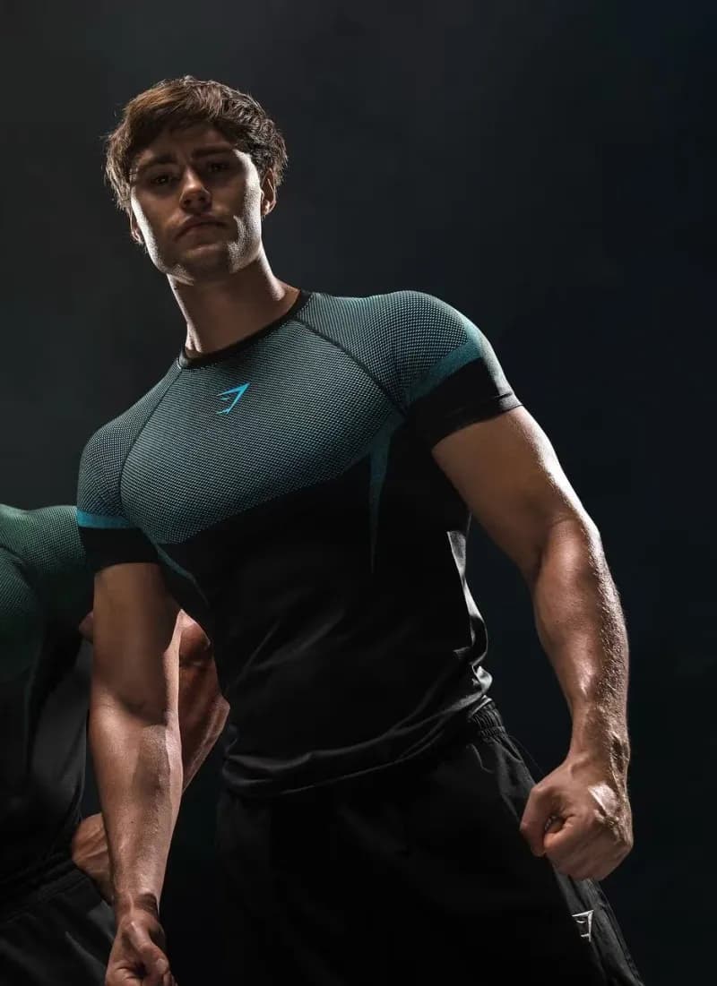 Lululemon Compression T-Shirt Mesh Panel