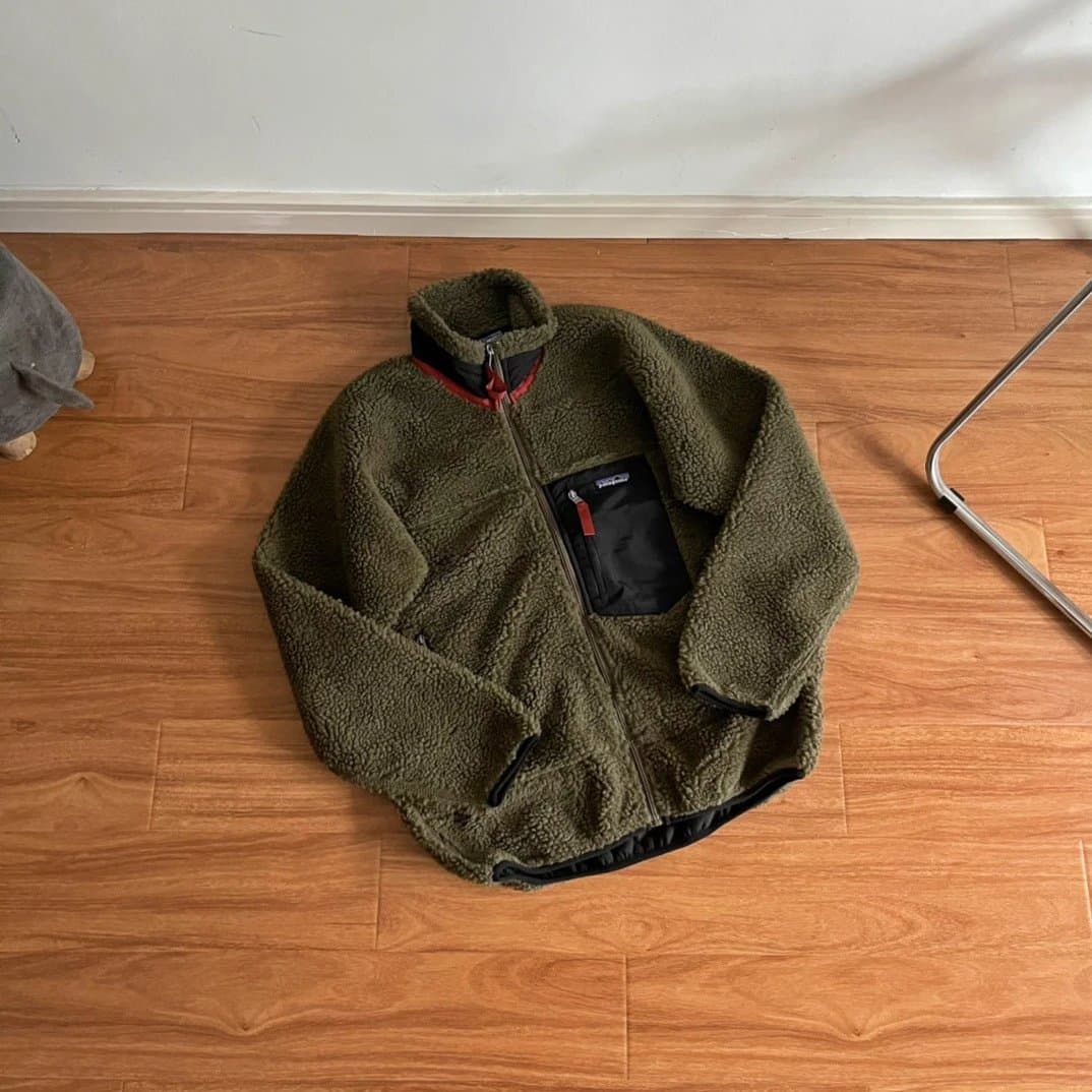 Patagonia Synchilla Snap-T Fleece Olive Green
