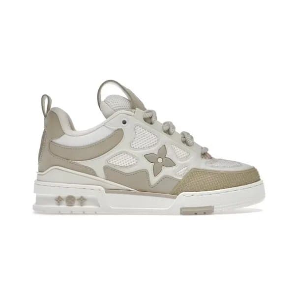 Louis Vuitton LV Trainer Monogram Mesh — 35-47 (Remark： Size info in message☟☟☟） · BeigeWhite