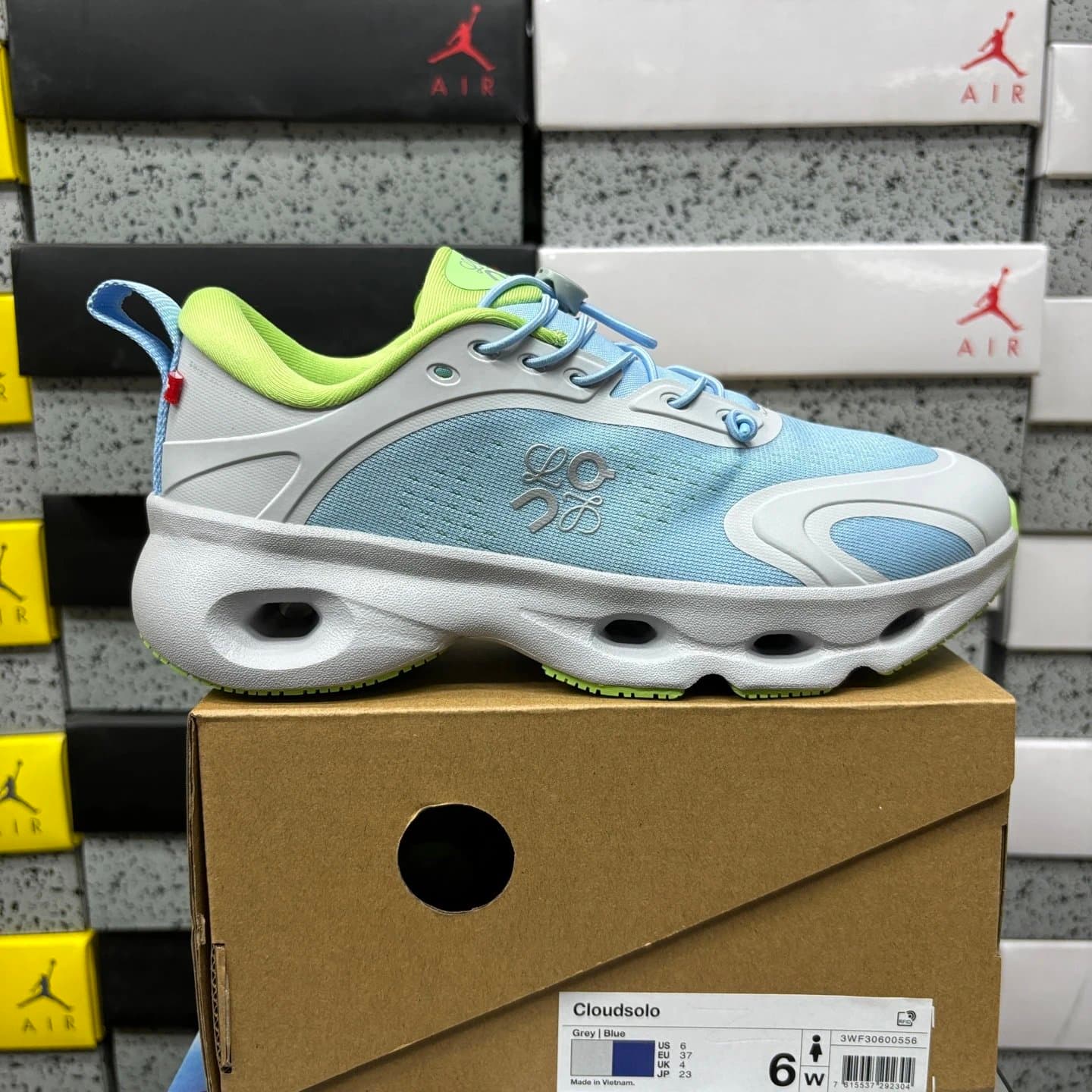 Jordan Cloudsolo Lime Green — KE版 · 3WF30600556