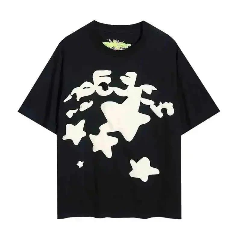 Broken Planet Graphic Tee Spiderweb Print — 40