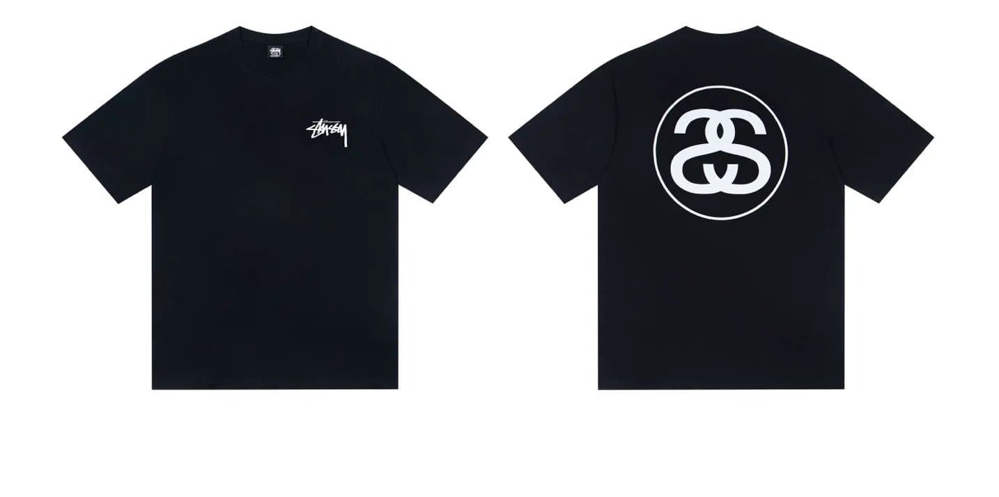 Stüssy T-Shirt Double Logo