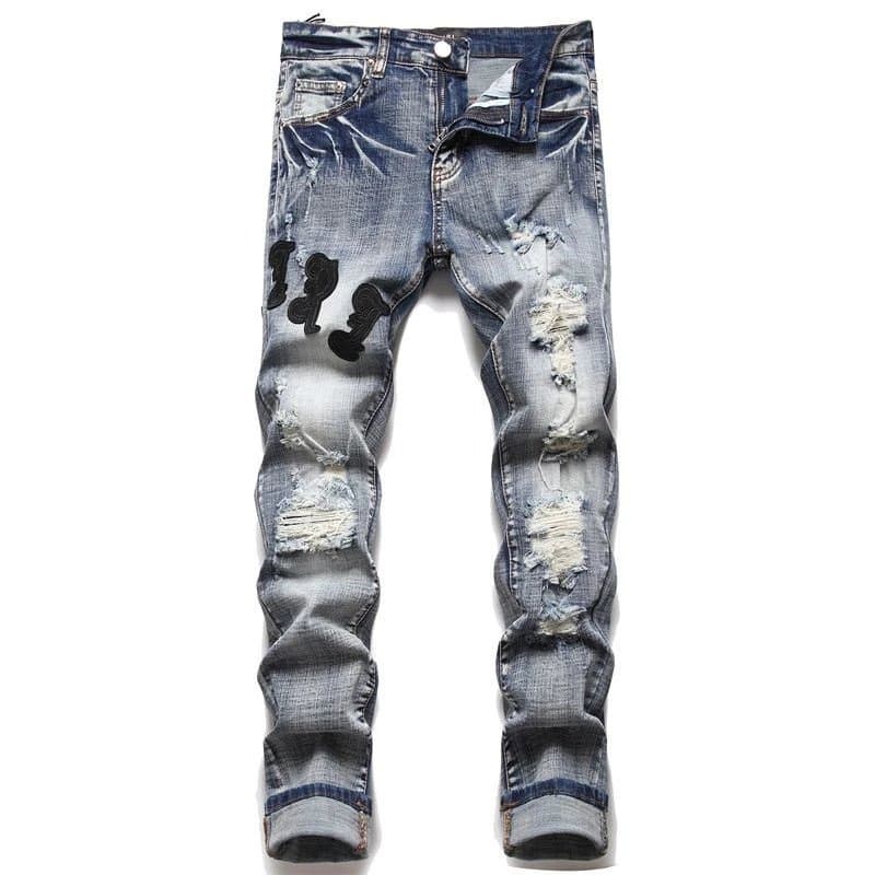 Amiri Distressed Jeans IRL Patch — SS 3093 AM (偏小拍大一码)