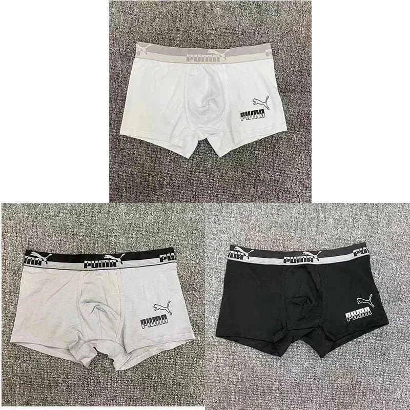 Kenzo Boxer Brief Tiger Logo — puma 白+灰+黑