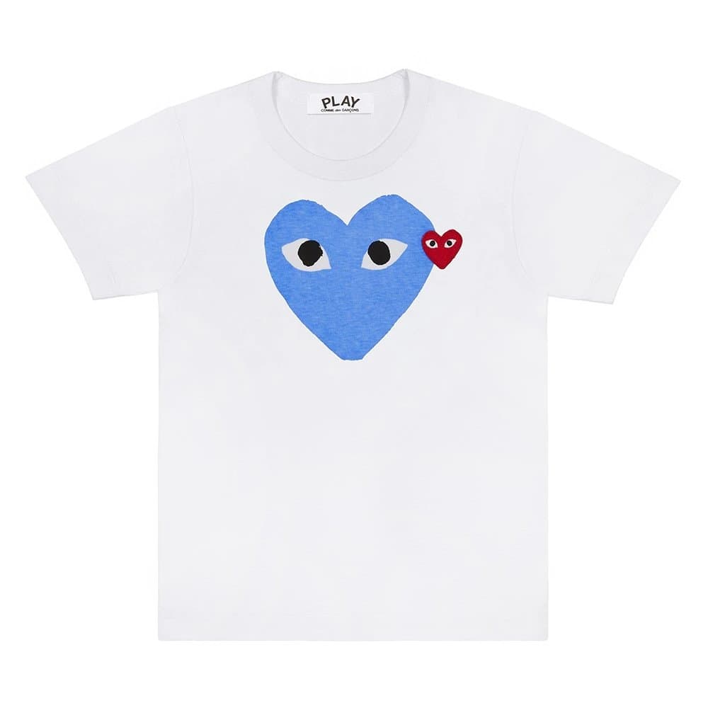 Comme des Garçons × BAPE Heart Tee Camo Heart — CJ05-白色
