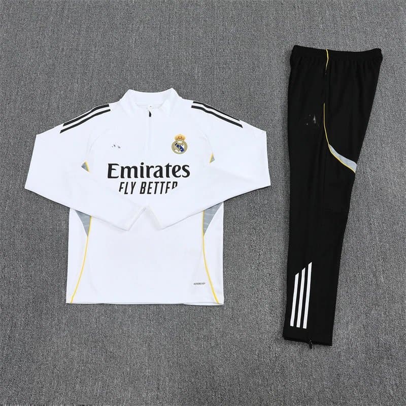 Adidas Training Tracksuit Real Madrid — 2526皇马白色