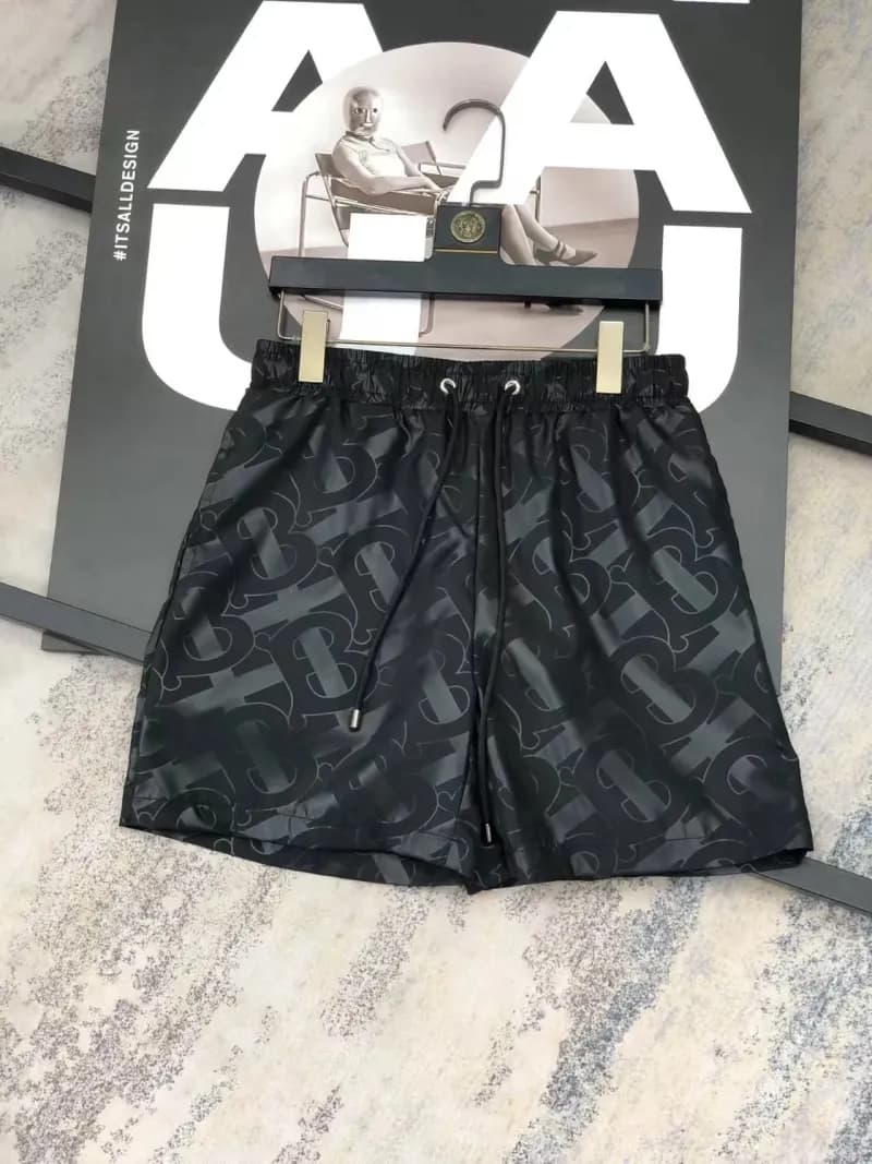 Balenciaga Logo-Print Shorts Monogram All-Over