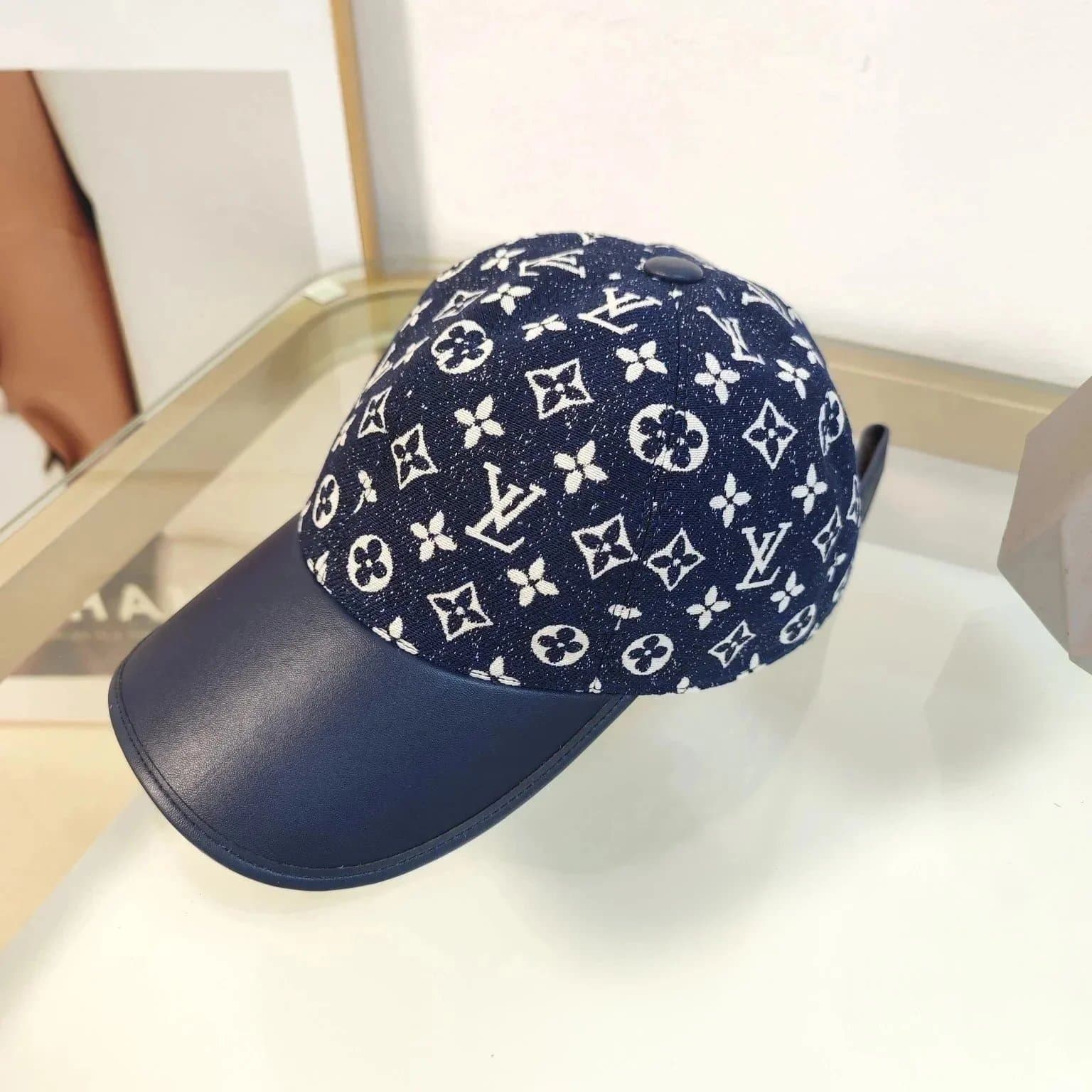Louis Vuitton Baseball Cap Monogram Canvas — 37