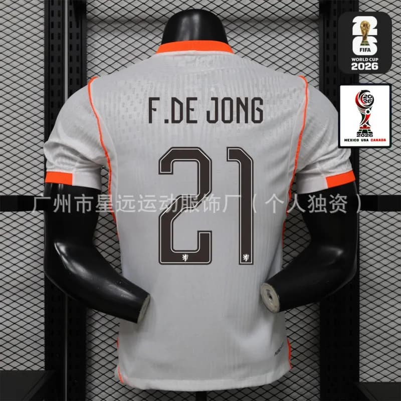 Nike Football Jersey F. De Jong #21