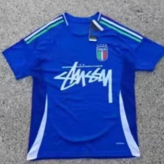 Stüssy Italy National Team Jersey Stussy x FIGC