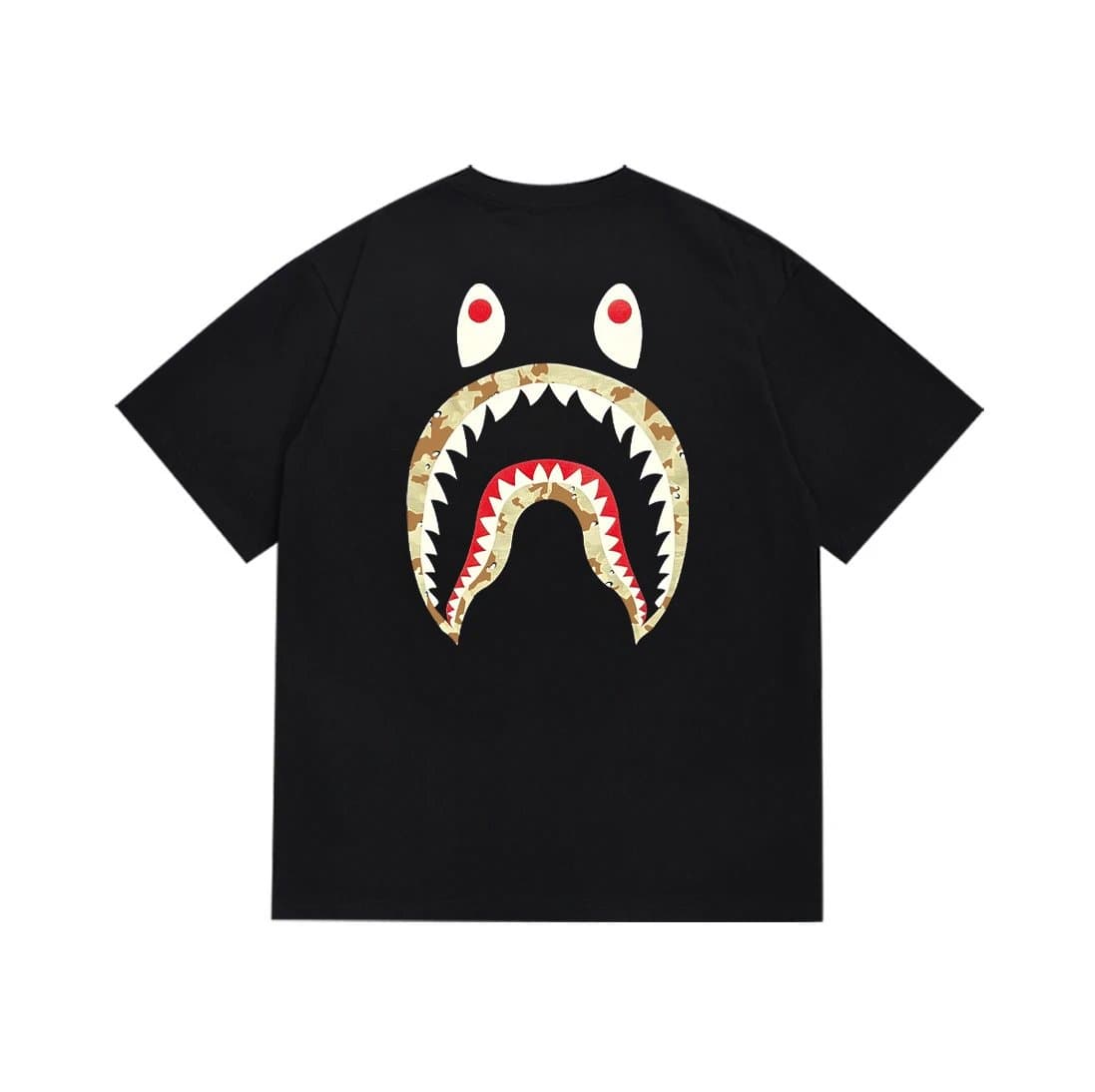 BAPE Graphic Tee Ape Head Print — 182黑