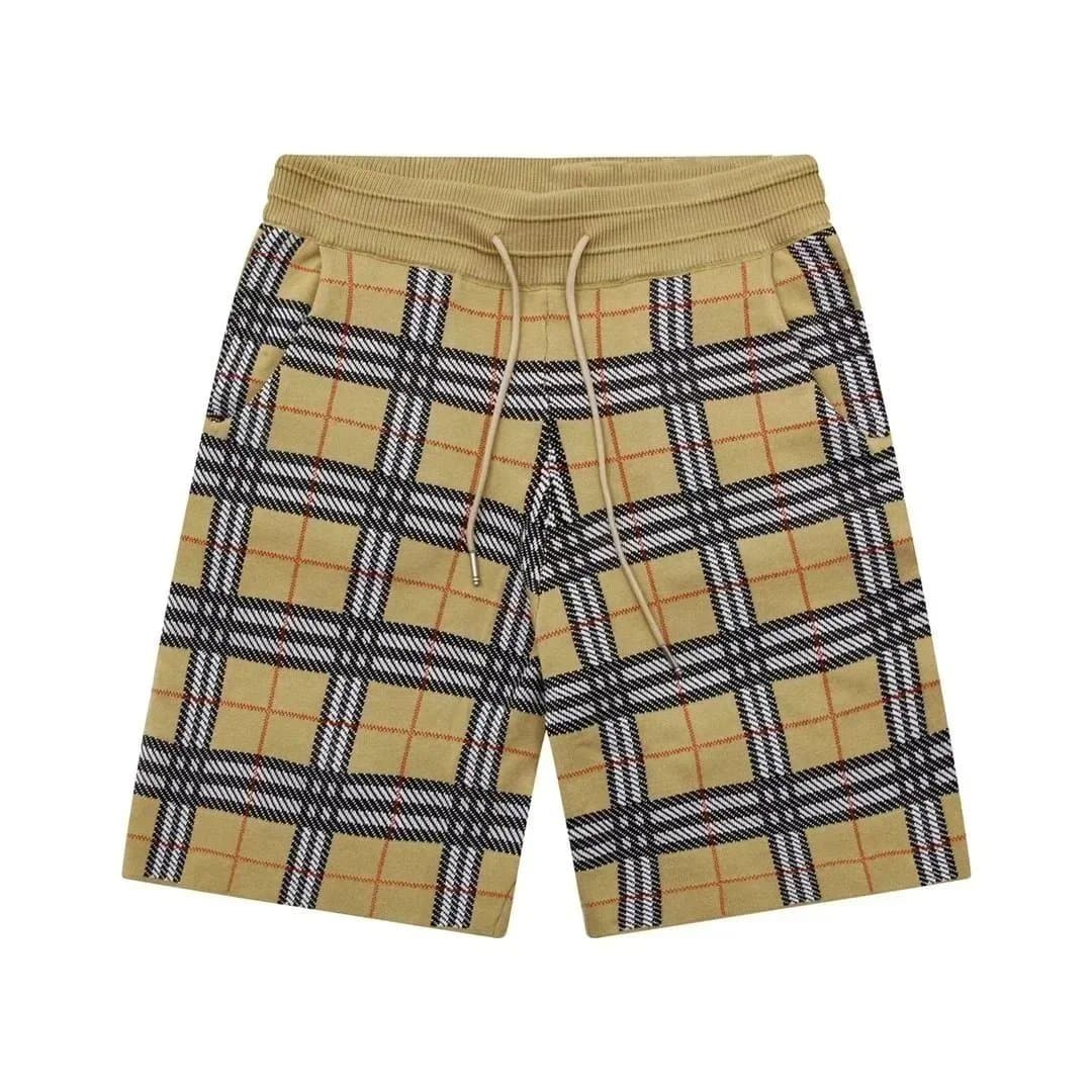 Burberry Knit Shorts Monogram Pattern — 020105013