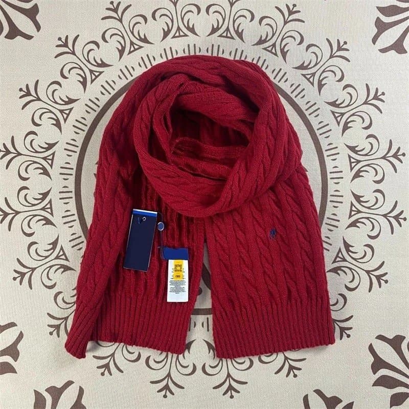 Polo Ralph Lauren Cable Knit Scarf Classic Cable