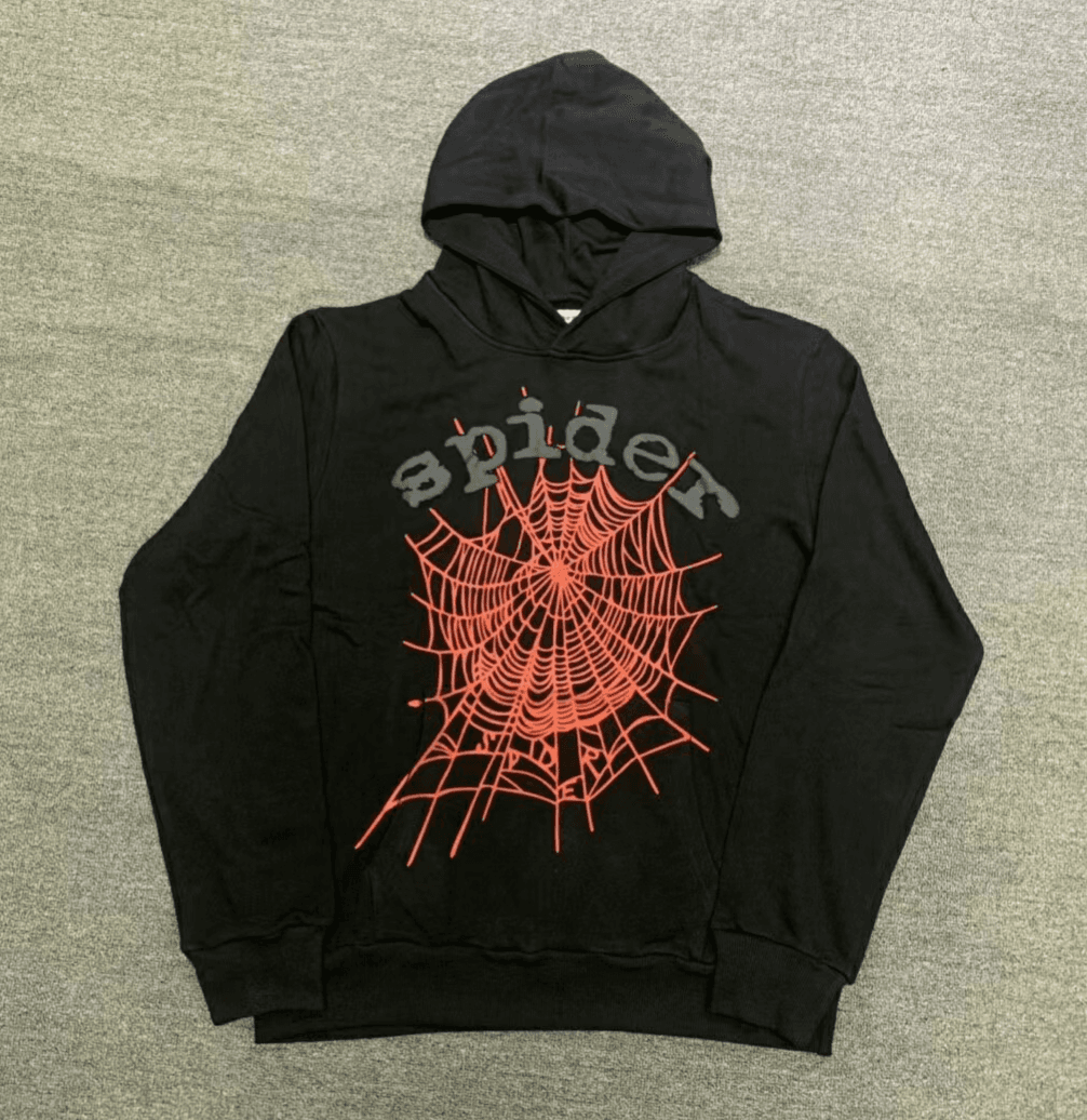 Sp5der Spider Hoodie Spiderweb Graphic