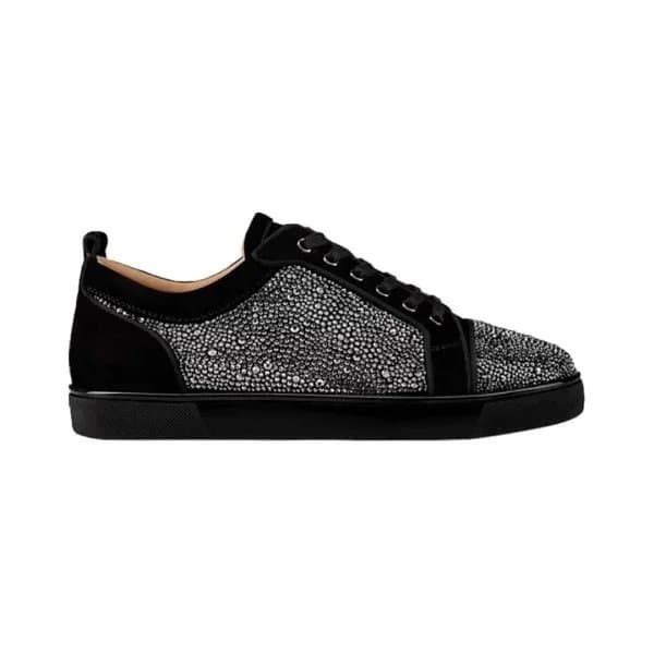 Christian Louboutin Louis Junior Studded Suede